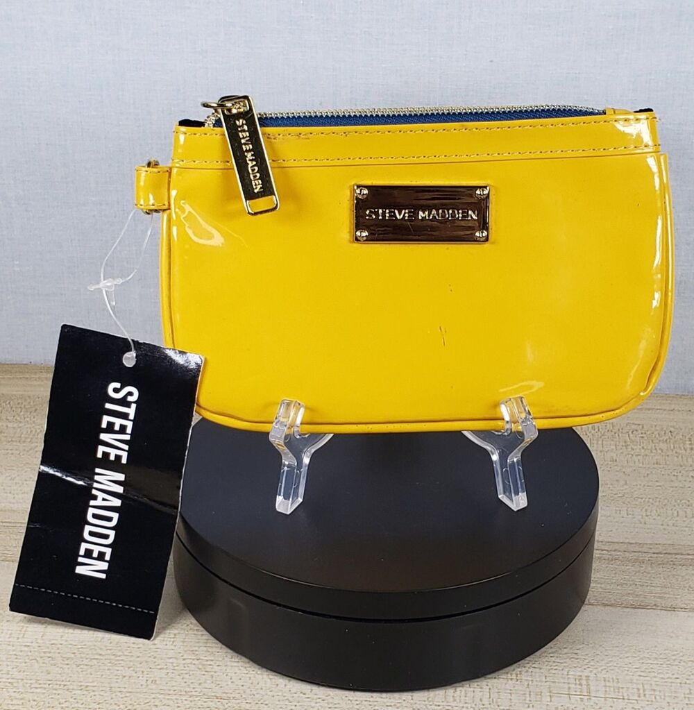 Steve Madden Small Wristlet Yellow Wallet #M0181920